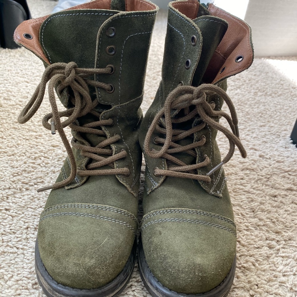 Steve Madden Combat Boots